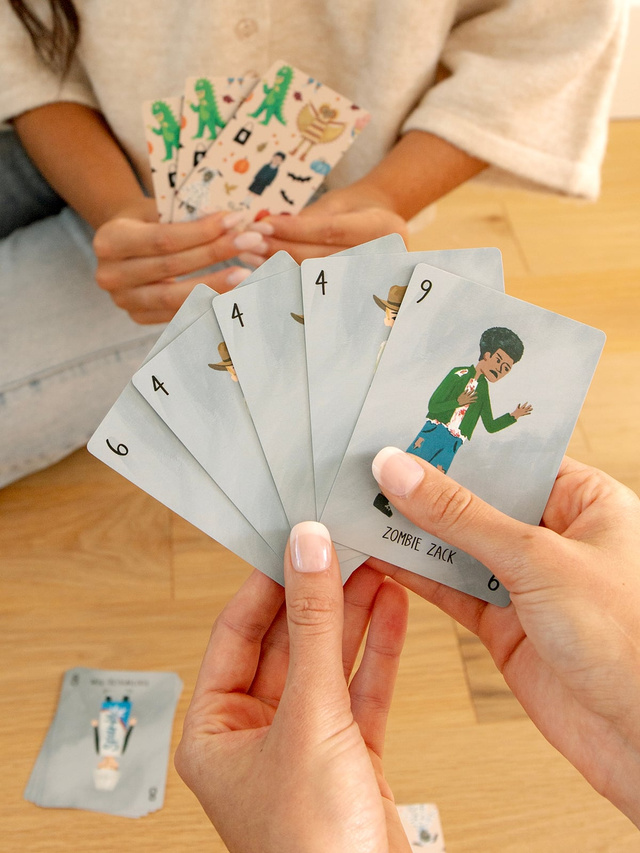 Trick-Or-Treaters Halloween Go Fish Card Game, 3 of 5