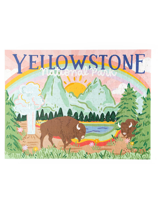 Yellowstone National Park - 500 Piece Jigsaw Puzzle, 7 of 7
