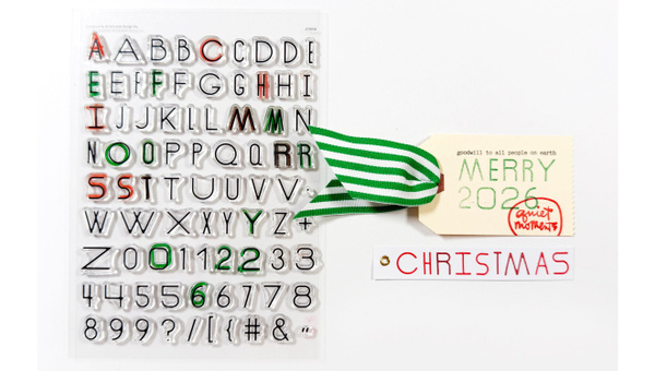 Double Alphabet 6×8 Stamp Set, 3 of 4