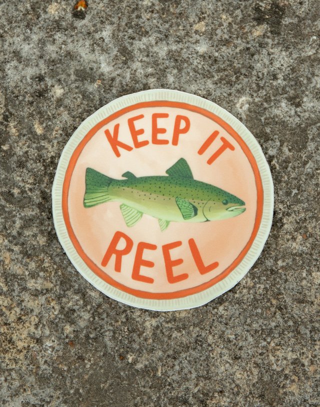 Keep It Reel Decal Sticker, 2 of 2