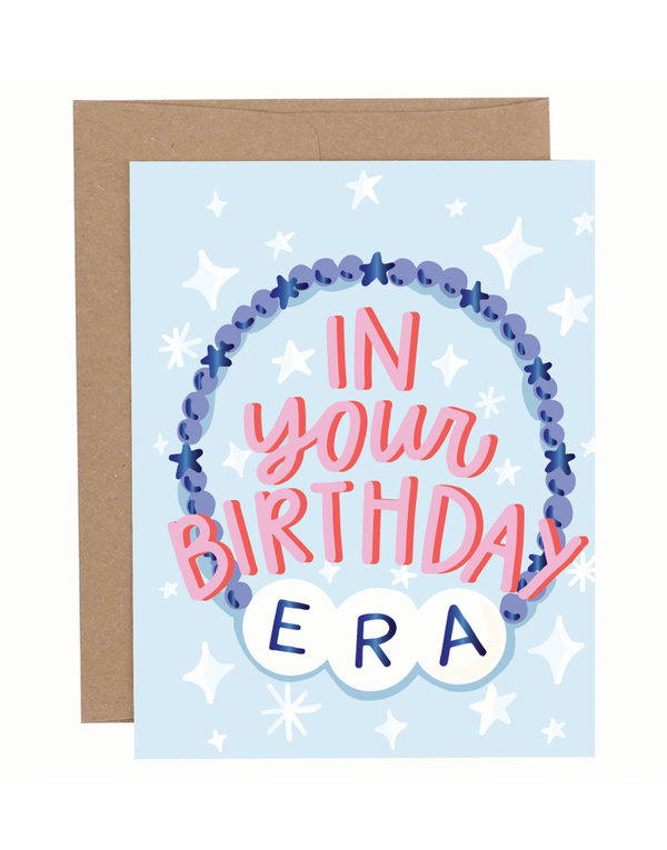 In Your Birthday Era Greeting Card, 1 of 1