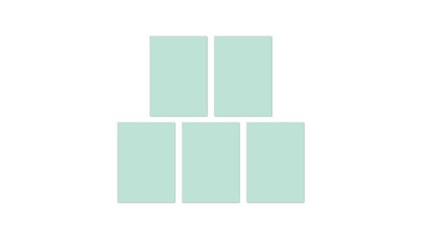 Color Collective 5×7 Cardstock Sticker Paper - Minty, 1 of 3