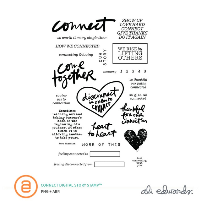 Connect Digital Story Stamp™, 1 of 1