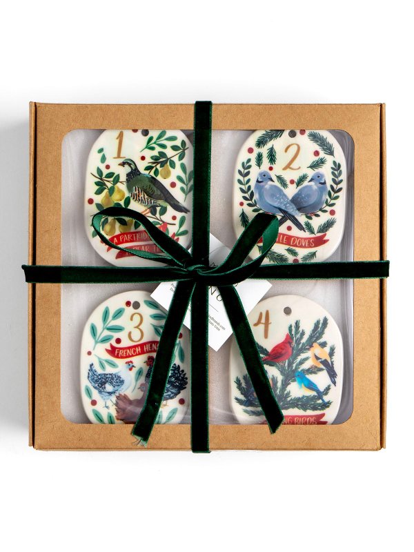 12 Days of Christmas Keepsake Ornaments Set of 12, 3 of 4