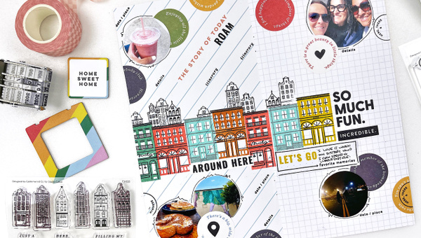 Stamp Set : 6×8 Happy To Be Here, 9 of 9