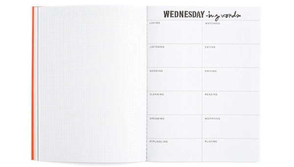Week In The Life™ Color Blocked Notebook, 4 of 9