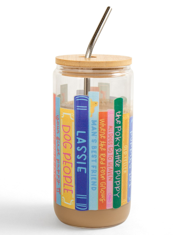 Dog Books Glass Can, 4 of 5