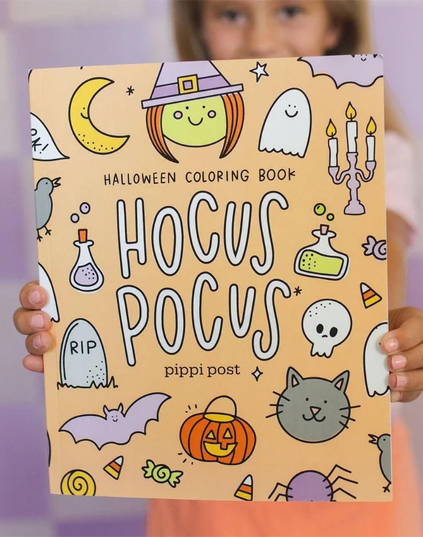 Hocus Pocus Halloween Coloring Book, 1 of 6