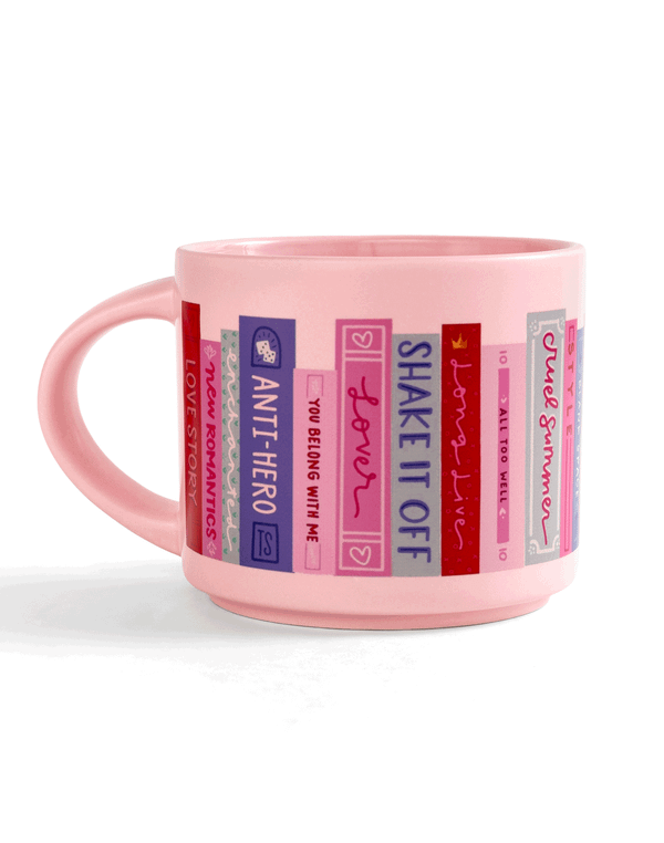 Book Tour Bookshelf Large Ceramic Mug, 5 of 5