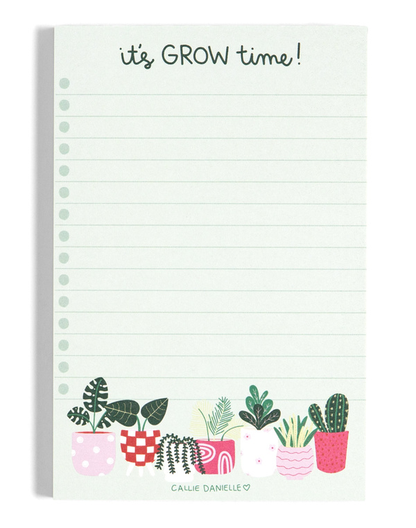 It's Grow Time Plant Notepad, 5 of 6