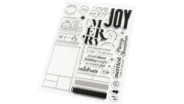 Christmas Gift Tags 6×8 Stamp Set by In A Creative Bubble, 2 of 2