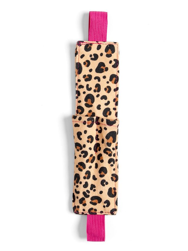 Leopard Print Pen Pouch – Elastic Notebook Pen Holder, 1 of 3