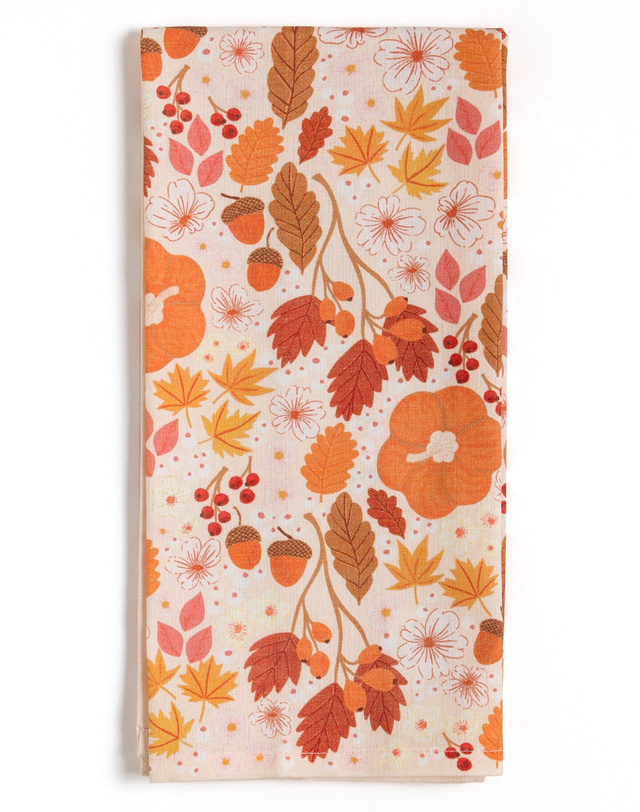 Pumpkin Patch Tea Towel, 4 of 4