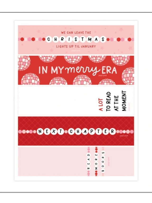 Digital Holiday Bookmarks, 1 of 1