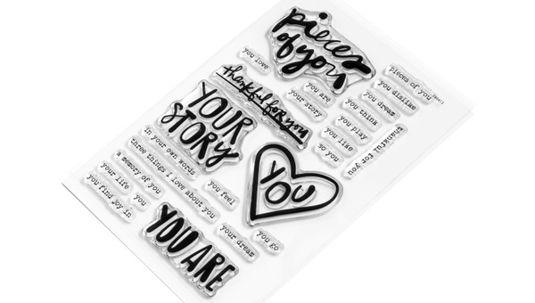 Pieces Of You 4×6 Stamp Set , 2 of 2