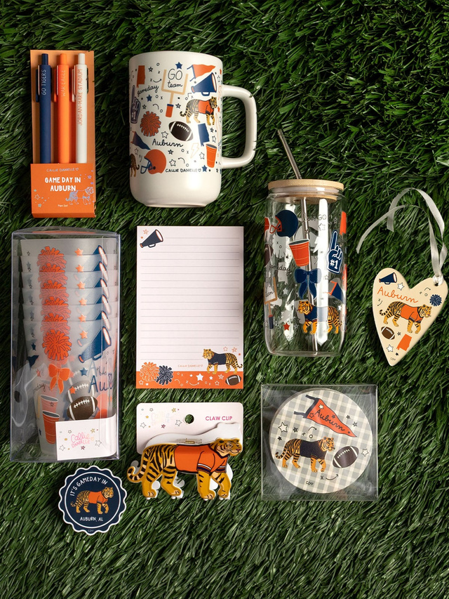 Auburn Football Game Day 4×6 Lined Notepad, 2 of 2