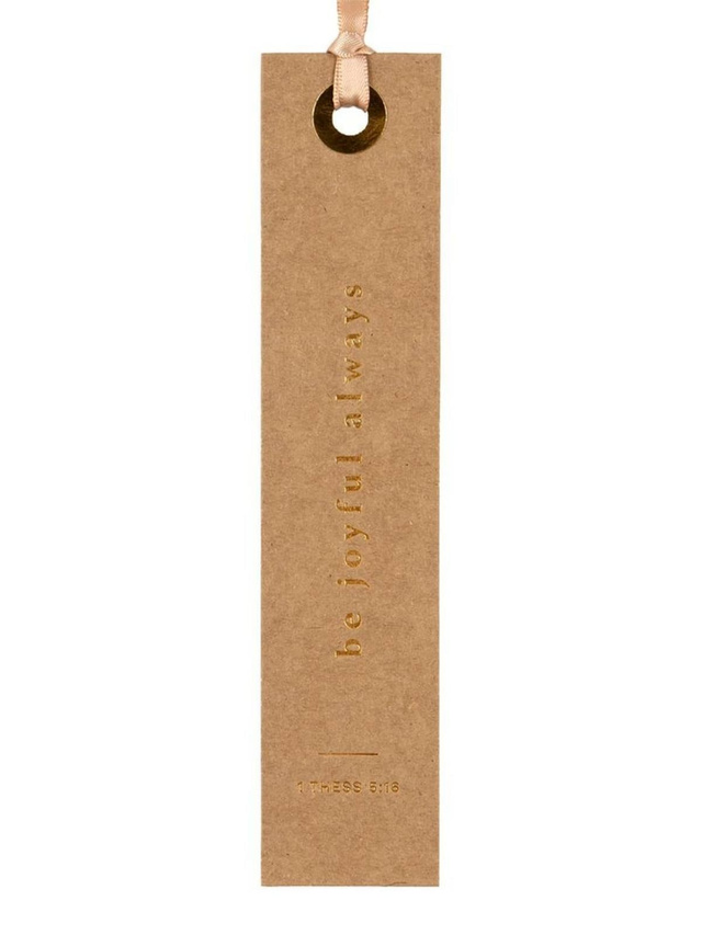 Be Joyful Always Scripture Bookmark, 2 of 2