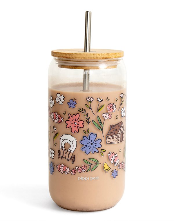 Little House on the Prairie Glass Can, 3 of 3