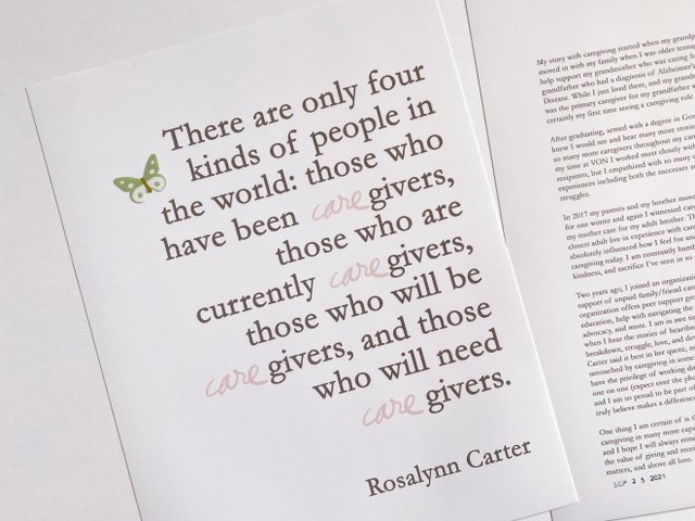 Care Givers, 2 of 2