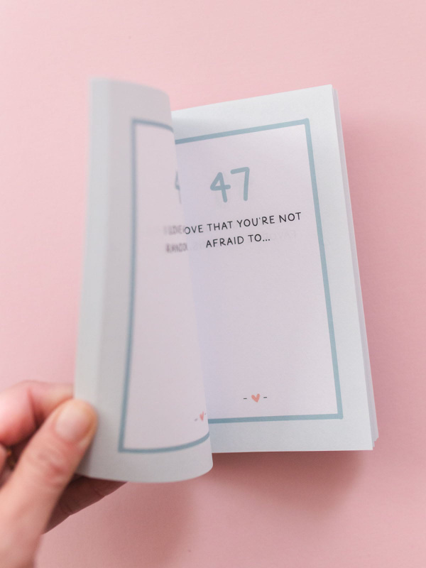 100 Things I Love About You Prompted Journal, 7 of 10