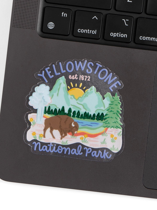 Yellowstone National Park Decal Sticker, 3 of 3