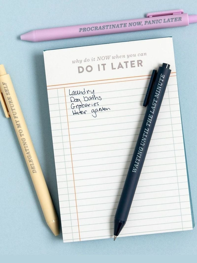 Do It Later 4×6 Notepad, 3 of 3