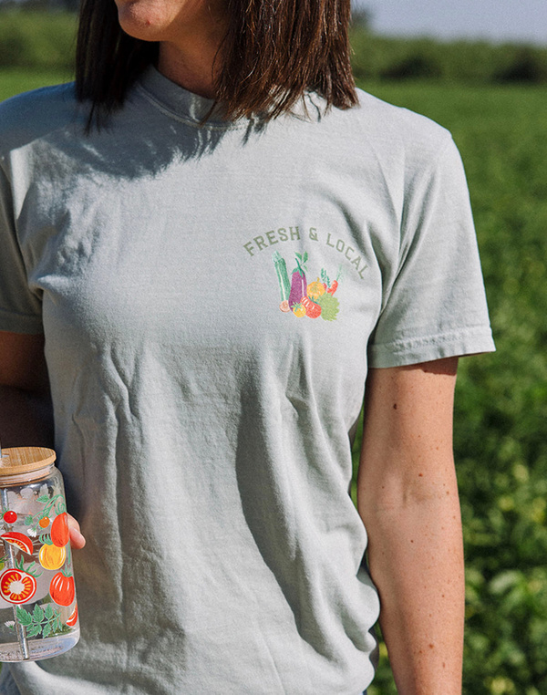 Farmers Market Tee - Bay, 2 of 4