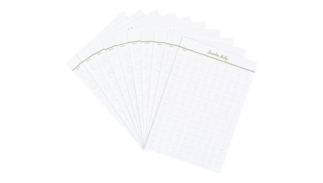 December Daily® 2025 Number Sticker Bundle, 1 of 3