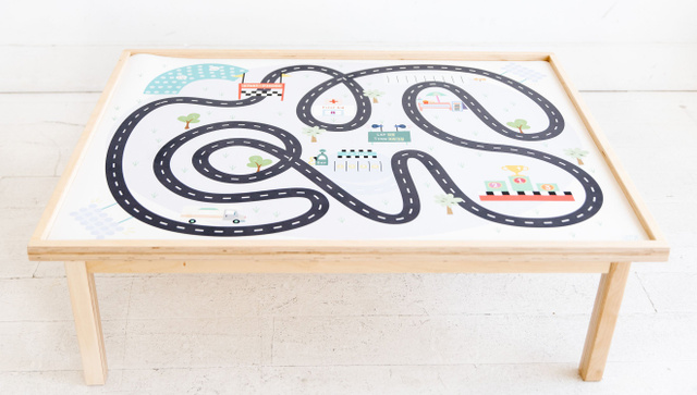Table Top Race Track Play Mat, 1 of 7