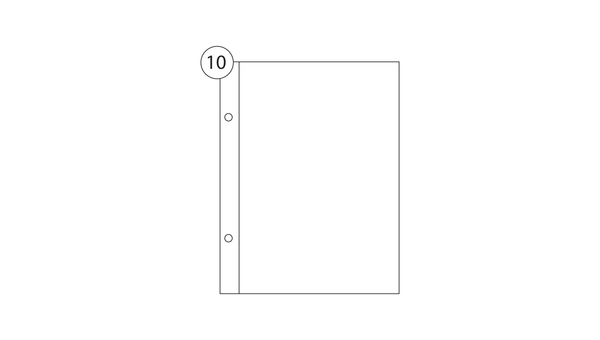4×6 Page Protectors - 4×6 Pocket , 1 of 1