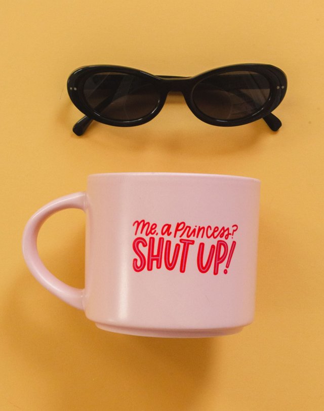 Me, A Princess? Large Ceramic Mug , 4 of 5