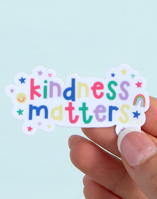 Kindness Matters Decal Sticker, 1 of 2