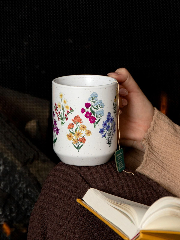 Vintage Blooms Floral Ceramic Mug, 2 of 4