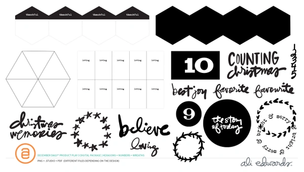 December Daily® Product Play 3, 4 of 10