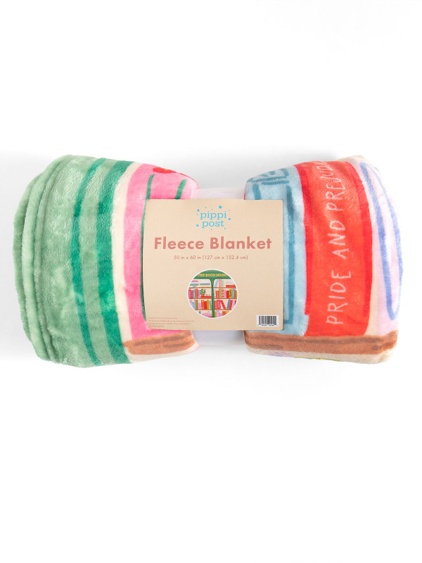 The Book Nook Reading Lover Fleece Throw Blanket, 5 of 8