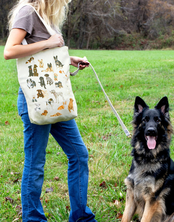 Furry Friends Dogs Tote, 2 of 4