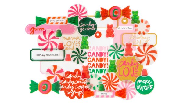 Vellum Candy Die Cuts, 1 of 3
