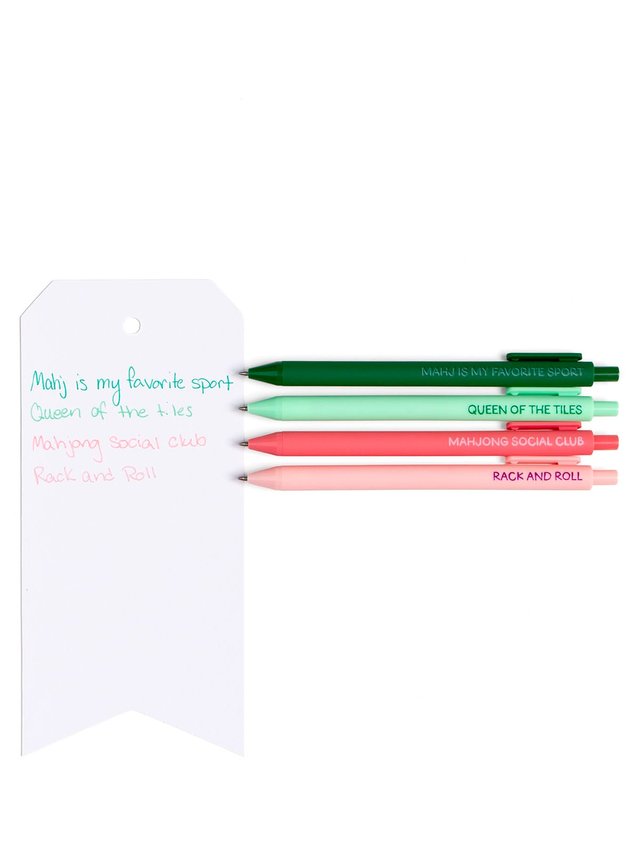 Dot Bam Crak Mahjong Lover Pen Set, 3 of 3