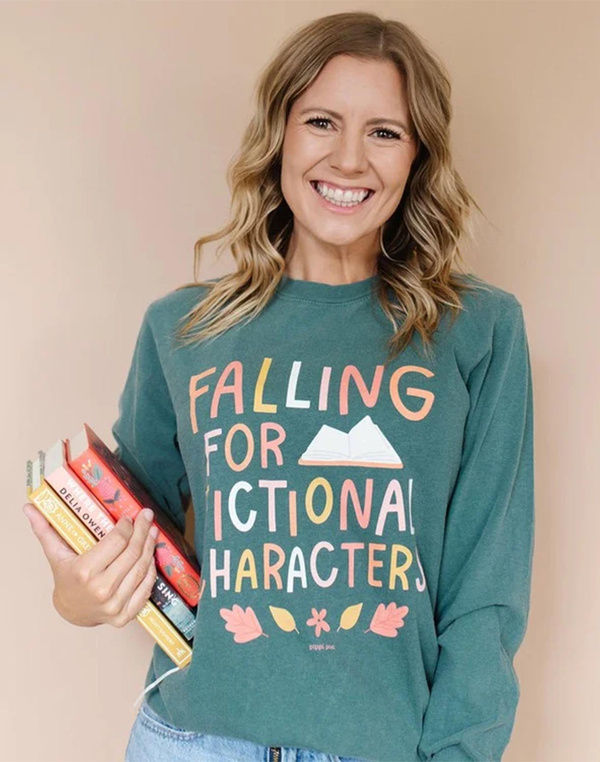 Fictional Characters Long-Sleeve Tee - Blue Spruce, 1 of 3
