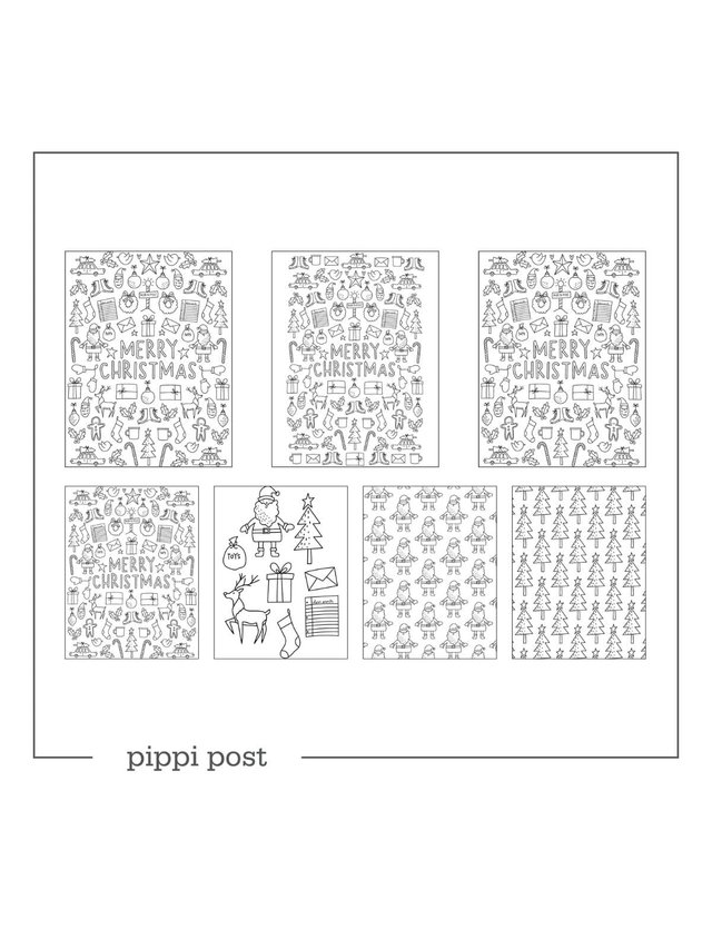 Christmas Digital Coloring Pack + Engineer Prints	, 1 of 1
