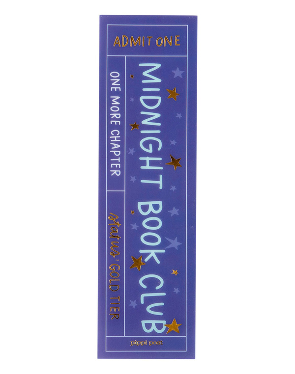 Midnight Book Club Transparent Bookmark, 2 of 3
