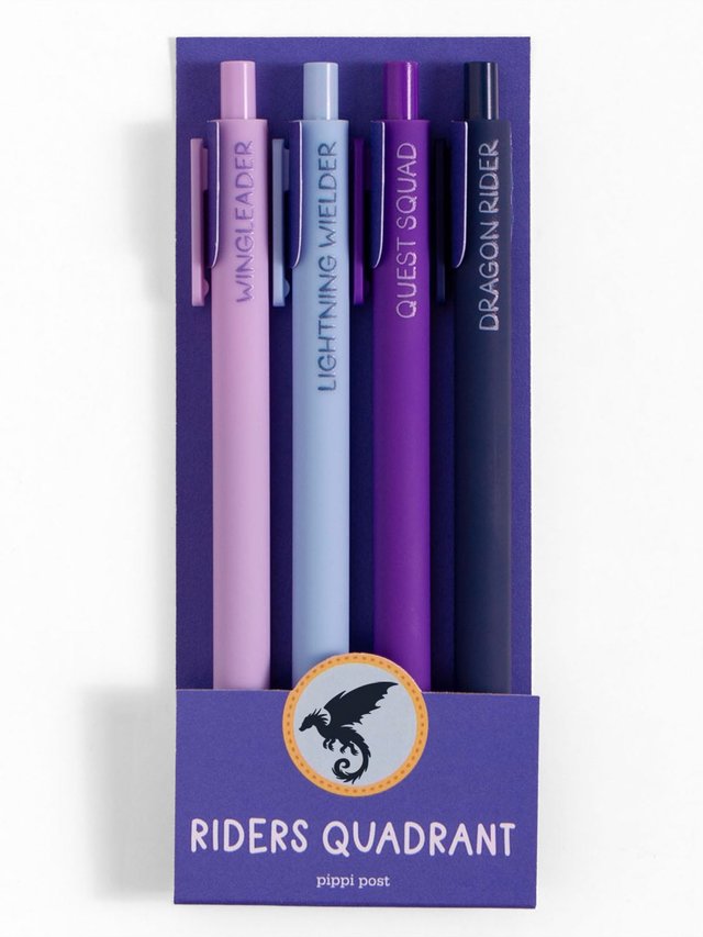 Romantasy Riders Quadrant Pen Set, 1 of 3