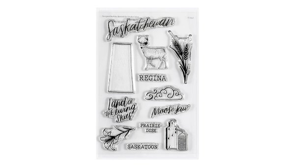 Stamp Set : 4×6 Saskatchewan by Kiley Bennett, 1 of 1
