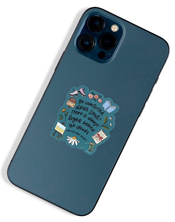 Be Comforted Little Women Decal Sticker, 4 of 4