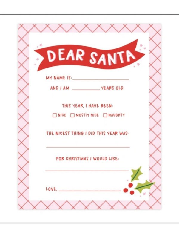 Digital Letter To Santa, 1 of 1