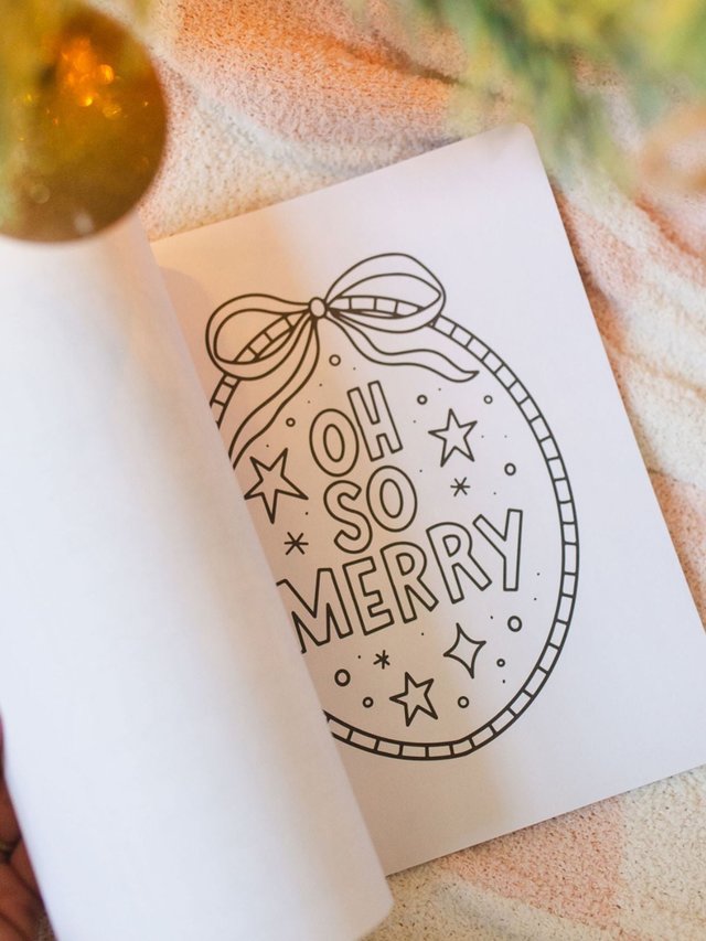Cozy Christmas Coloring Book, 3 of 11