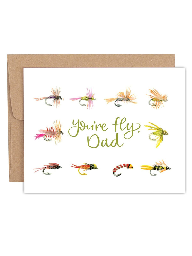 You're Fly Dad Father's Day Greeting Card, 1 of 1