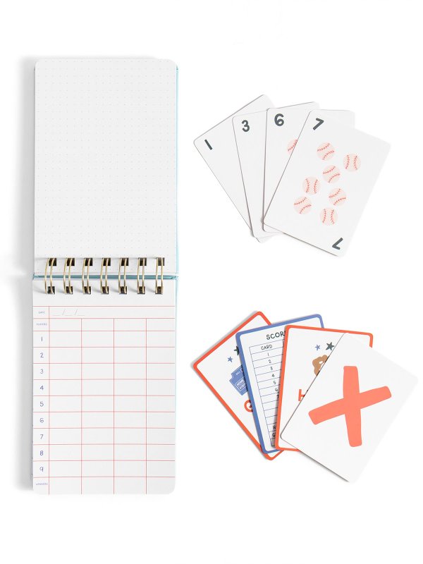 Batter's Up Card Game + Scorekeeping Notebook, 5 of 8