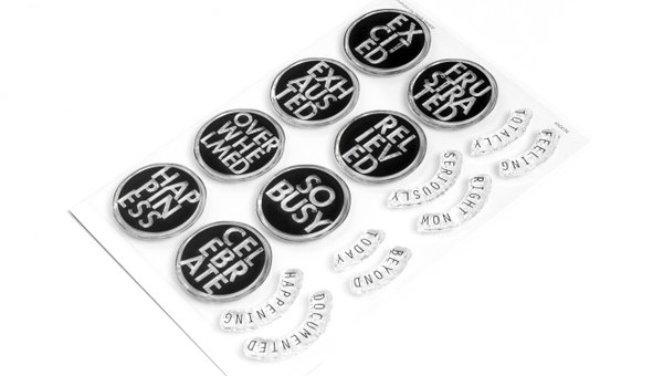 Stamp Set : 4×6 Emotions, 2 of 2