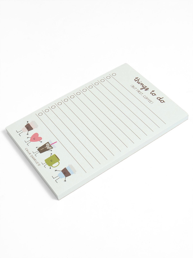 But First Coffee To Do 4×6 Notepad, 2 of 5